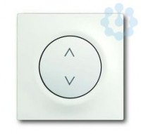 Клавиша для механизма электрон. выкл. Busch-Jalousiecontrol 6411 U-101 6411 U/S-101 6418 U реле 6402 U impuls бел. бархат ABB 2CKA006430A0379