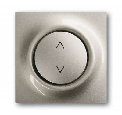 Клавиша для механизма электрон. выкл. Busch-Jalousiecontrol 6411 U-101 6411 U/S-101 6418 U реле 6402 U impuls шампань-металлик ABB 2CKA006430A0177