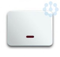 Клавиша для светорегулятора 6550 U-10х6560 U-101 6593 U реле 6401 U-10х6402 U alpha nea бел. глянцевый ABB 6599-0-2824