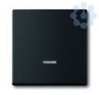 Клавиша для светорегулятора 6550 U-10х6560 U-101 6593 U реле 6401 U-10х6402 U solo/future черн. бархат ABB 2CKA006599A2968