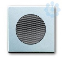 Плата центральная (накладка) для громкоговорителя 8223 U future/solo серебристо-алюм. ABB 2CKA008200A0080