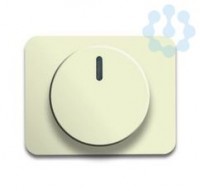 Плата центральная (накладка) с ручкой и лампой для поворотного светорег. alpha nea сл. кость ABB 6599-0-2803