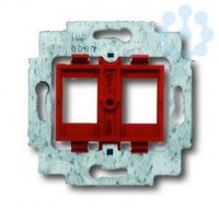 Суппорт для инф. разъема красн. цоколь ABB 1753-0-8055