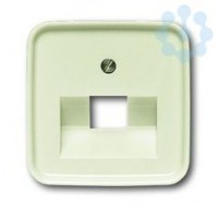 Накладка розетки компьютерной 1-м Duro бел. ABB 2CKA001753A8949