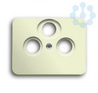 Накладка розетки TV-FM-SAT Alpha кр-бел. ABB 1724-0-2463