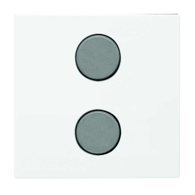 Плата центральная SR-2-N2BL 2-кноп. free@home Zenit бел. ABB 2CLA222620N1102