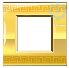 Панель лицевая LL 2мод. орнамент Leg BTC LNE4802GK