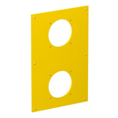 Накладка блока питания VH для монтажа устройств 160х105х3мм ПВХ VHF-P8 желт. OBO 6109879