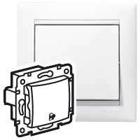 Механизм кнопки Valena с пикт. звонка бел. IEK 774216