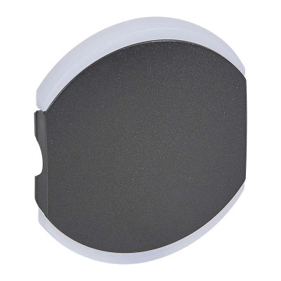 Панель лицевая MyHome SCS 2мод. без маркировки графит Leg 064802