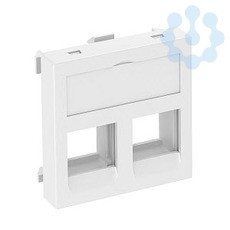 Корпус компьютерной розетки Modul45 (прямой) 45х45мм DTG-02C AL1 серебр. OBO 6119284