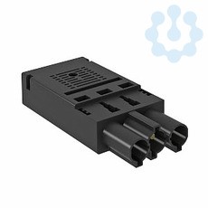 Штекер 3п Modul45connect ST-F GST18i3p SW черн. OBO 6108050