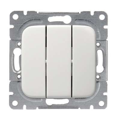 Выключатель 3-кл. 1п СП Jussi 16А IP20 230В бел. ABB 2TKA000149G1