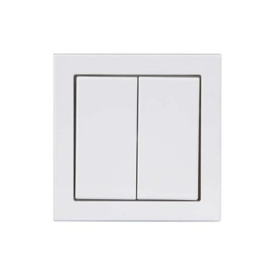 Выключатель 2-кл. СП Impressivo 16А IP44 бел. ABB 2TKA000173G1