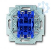 Механизм выключателя 2-кл. 1п СП 10А IP20 250В с подсветкой син. ABB 2CKA001012A1135