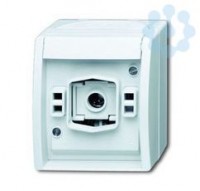 Корпус светового сигнала для ламп с цоколем Е-10 для открытой установки IP44; ocean альпийский бел. ABB 1582-0-0328