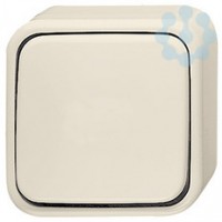 Переключатель перекрестный 1-кл. ОП Busch-Duro 2000 AP 10А IP44 сл. кость ABB 2CKA001042A0647