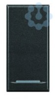 Выключатель 1-кл. 1п 1мод. СП Axolute 16А IP20 250В антрацит Leg BTC HS4051