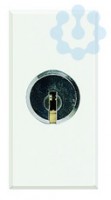 Выключатель 1-кл. 2п 1мод. СП Axolute 16А IP2X 250В с ключом бел. Leg BTC HD4012