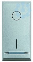 Выключатель 1-кл. 2п 1мод. СП Axolute 16А IP2X 250В 20AX алюм. Leg BTC HC4002