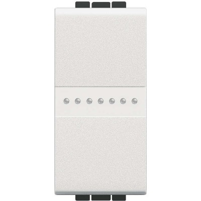 Кнопка Axial с авт. клем. размер 1мод. без LivingLight клавиши Leg BTC N4055A
