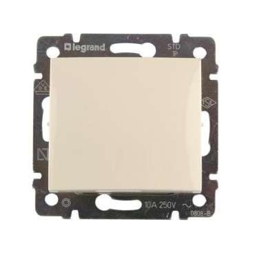 Механизм переключателя 1-кл. 3п СП Valena 10А IP31 400В для люминисц. ламп сл. кость Leg 774303