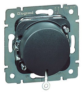 Механизм выключателя 1-кл. СП Galea Life 6А IP21 250В со шнуром PRO21 сер. Leg 775809