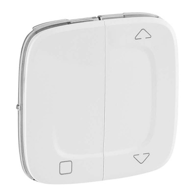 Панель лицевая Valena Allure MyHome Play Zigbee для радиоуправляющего уст-ва управления жалюзи/рольставень бел. Leg 7548