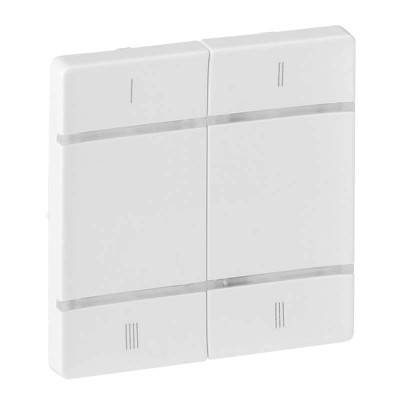 Панель лицевая Valena Life MyHome Play Zigbee для 4-сценарного радиоуправляющего устройства бел. Leg 754803