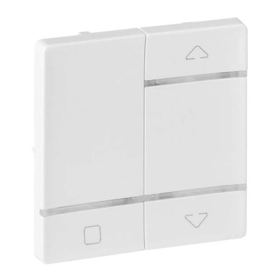 Панель лицевая Valena Life MyHome Play Zigbee для радиоуправляющего уст-ва управления жалюзи/рольставень бел. Leg 754824