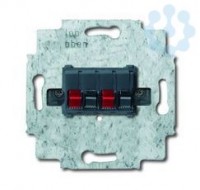 Розетка 4п для громкоговорителя черн. ABB 2CKA000230A0404