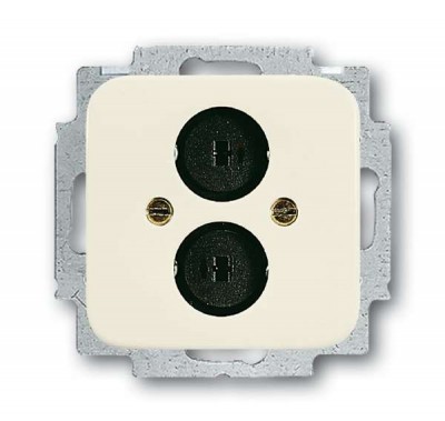 Розетка Busch-Duro 2000 SI для громкоговорителя сл. кость ABB 2CKA001723A0063