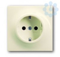 Розетка 1-м СП 1мод. Impuls 16А IP21 250В 2P+E защ. шторки сл. кость ABB 2CKA002013A5274