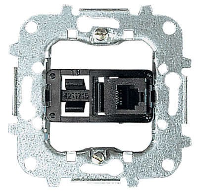 Розетка телекоммуникационная 1-м СП RJ11 4конт. ABB 2CLA811710A1001