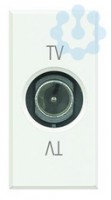 Розетка Axolute 1мод. оконечная коаксиальная штыревой разъем 9.5мм бел. Leg BTC HD4202D
