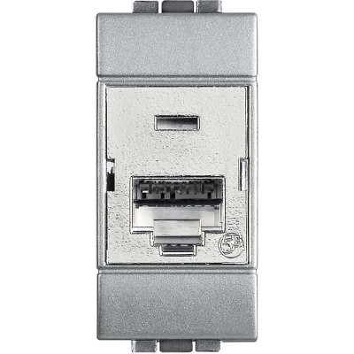 Розетка компьютерная LivingLight tech RJ45 кат.6 FTP 110 Leg BTC NT4262C6S