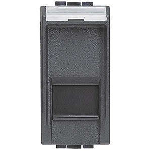Розетка компьютерная LivingLight RJ45 кат.6A STP Leg BTC L4279C6A