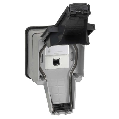 Розетка компьютерная Plexo RJ45 кат.6 FTP IP66 Leg 090467