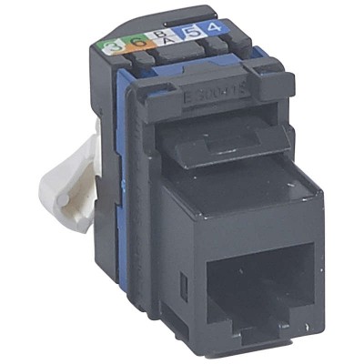 Механизм розетки компьютерной Keystone RJ45 кат.6 UTP Leg 033181