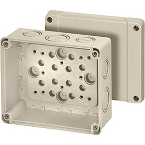 Коробка распр. ОП 119х139х70 IP65 без клемн. и сальник. KF9060 HENSEL 6000455