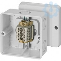 Коробка распределительная ОП 98х98х61мм IP65 с клемм. 5 RD9045 HENSEL 6000028