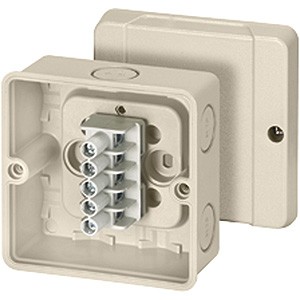 Коробка распр. ОП 88х88х53 с клемн. IP65 KF9025 HENSEL 6000452