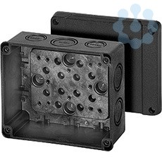 Коробка распр. ОП 119х139х70 IP66 черн. KF 5060 HENSEL 60000716