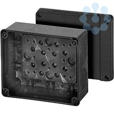 Коробка распределительная ОП 139х119х70мм IP66/67 KD 4060 черн. HENSEL 60000777