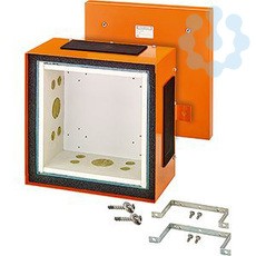 Коробка распределительная ОП 255х255х160мм IP66 с клемм. FK 5000 оранж. HENSEL 60001073