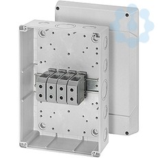 Коробка распределительная ОП 310х210х116мм IP55/65 с клемм. K 9504 сер. HENSEL 6000018