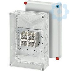 Коробка распределительная ОП 450х300х170мм IP65 с клемм. K 7042 сер. HENSEL 3900010