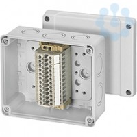 Коробка распределительная ОП 139х119х70мм IP65 RK9062 с ряд. клемн. HENSEL 6000030