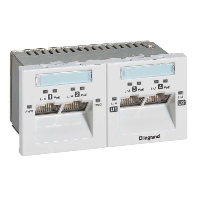 Коммутатор 2LC 4хRJ45 FTTO 4п Leg 077905