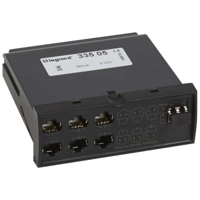 Коммутатор 6хRJ45+2LC 10/100 VOIP Leg 033505